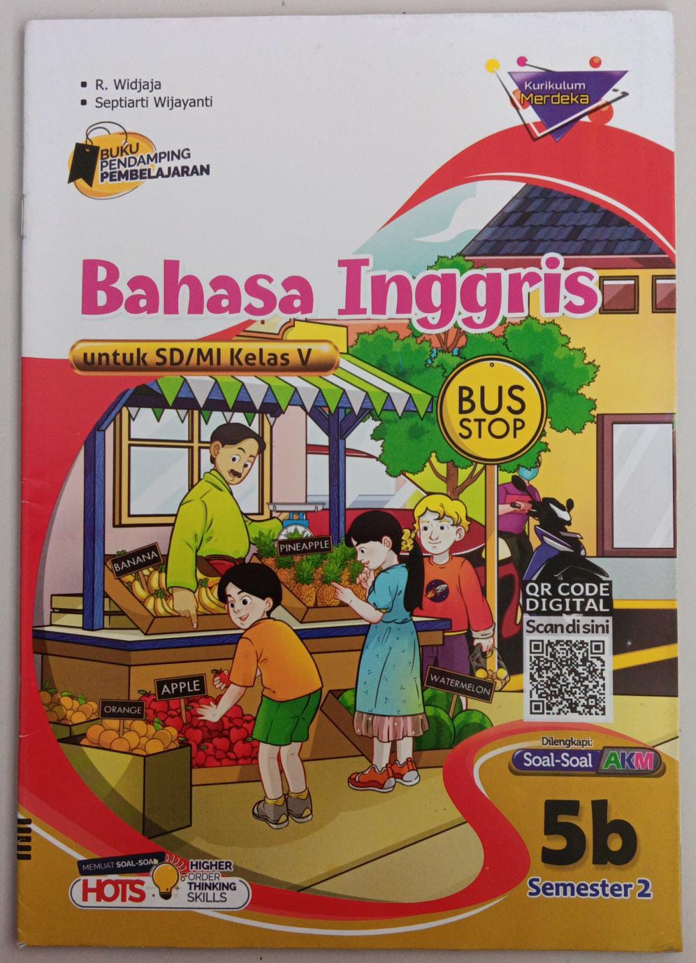 Buku Pendamping Pembelajaran ; Bahasa Inggris ; untuk SD/MI kelas V