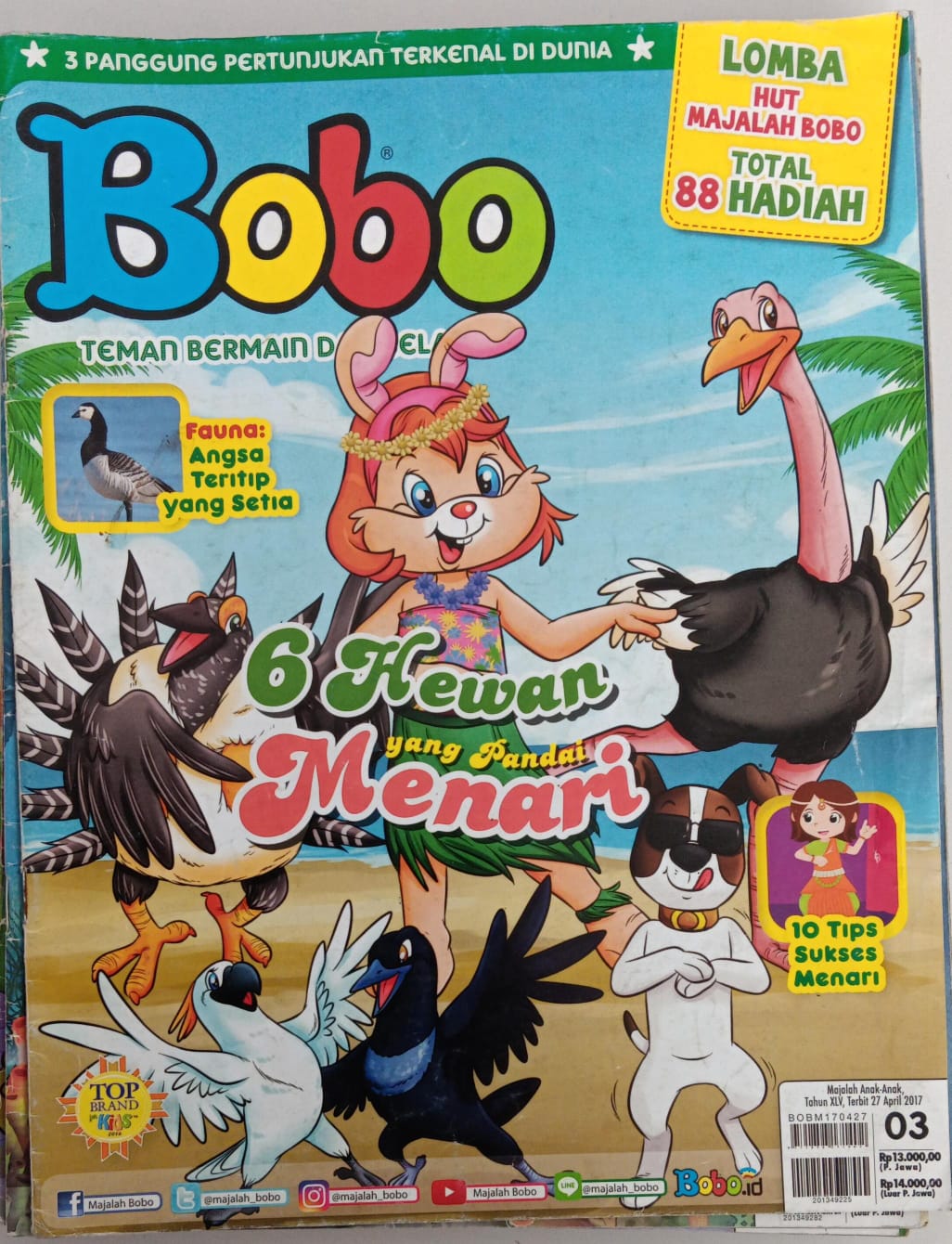 Bobo 03 - 2017 ; Teman Bermain dan Belajar