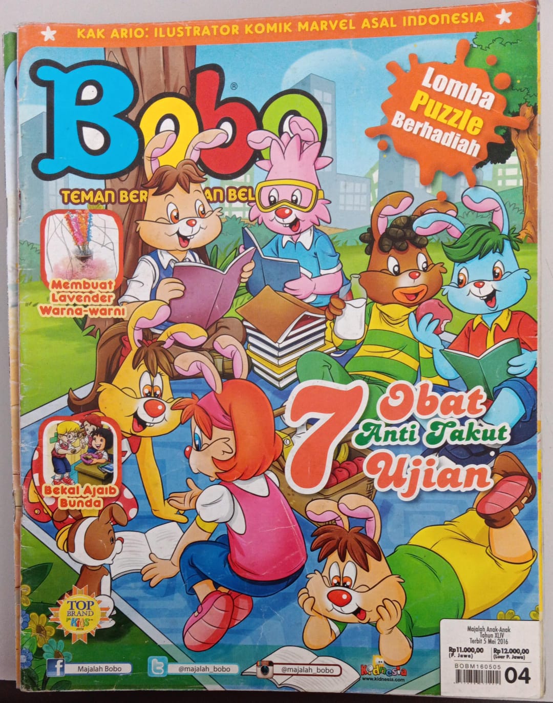 Bobo 04 - 2016 ; Teman Bermain dan Belajar