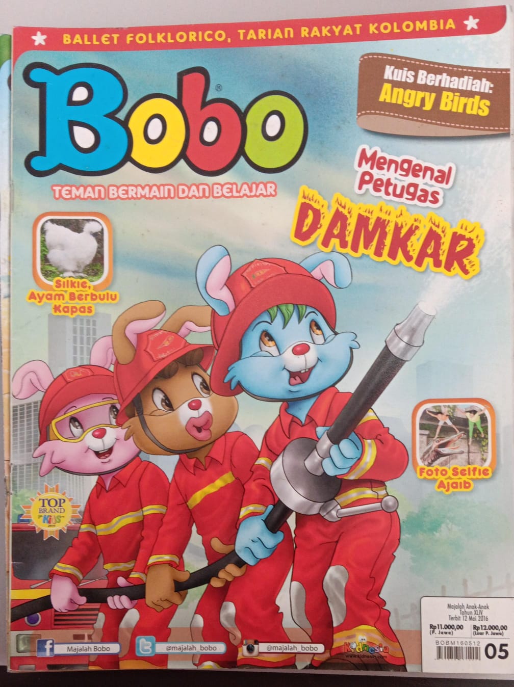 Bobo 05 - 2016 ; Teman Bermain dan Belajar