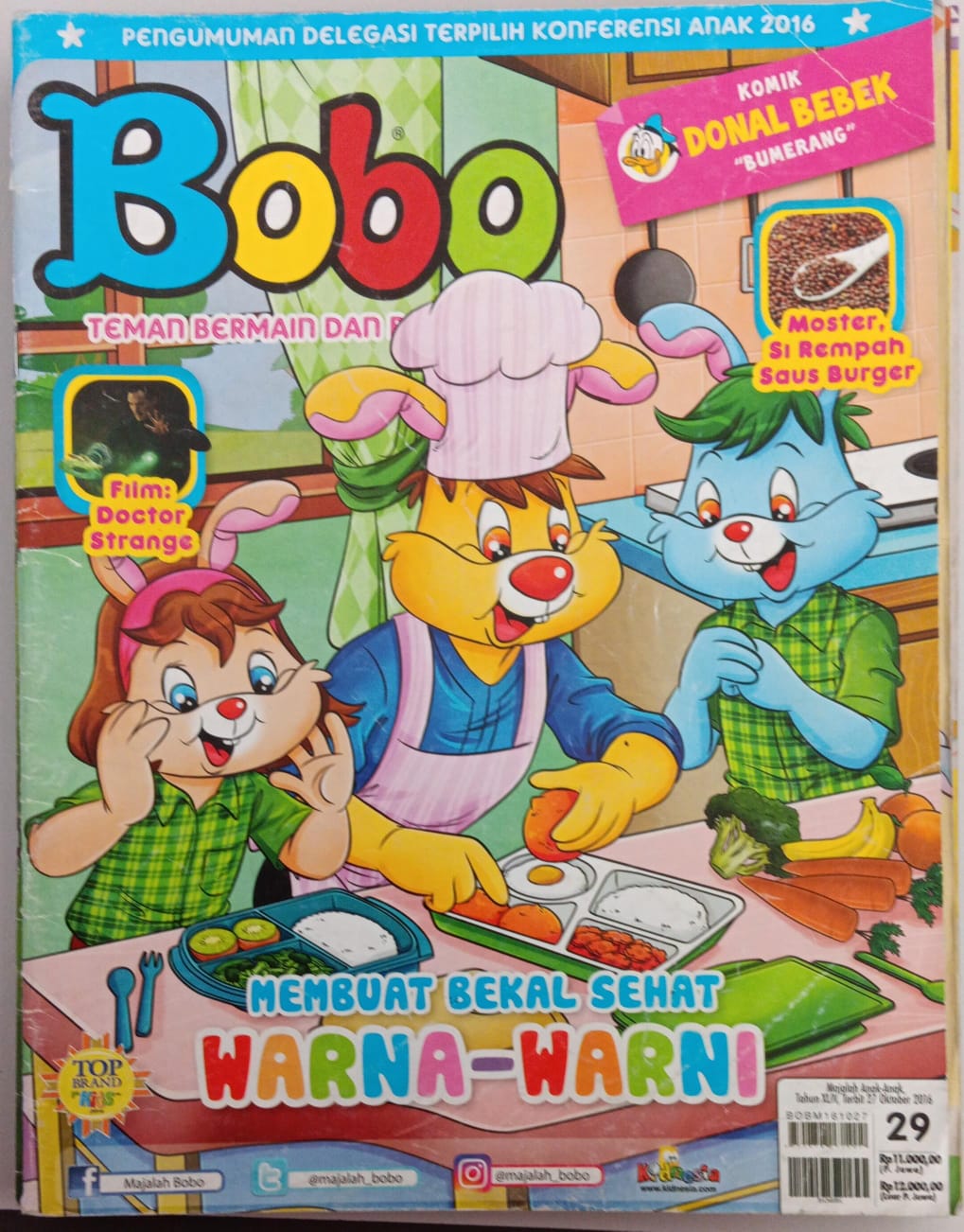 Bobo 29 - 2016 ; Teman Bermain dan Belajar