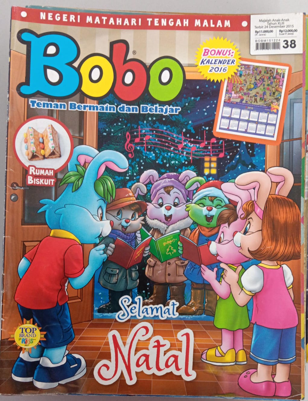 Bobo 38 - 2015 ; Teman Bermain dan Belajar