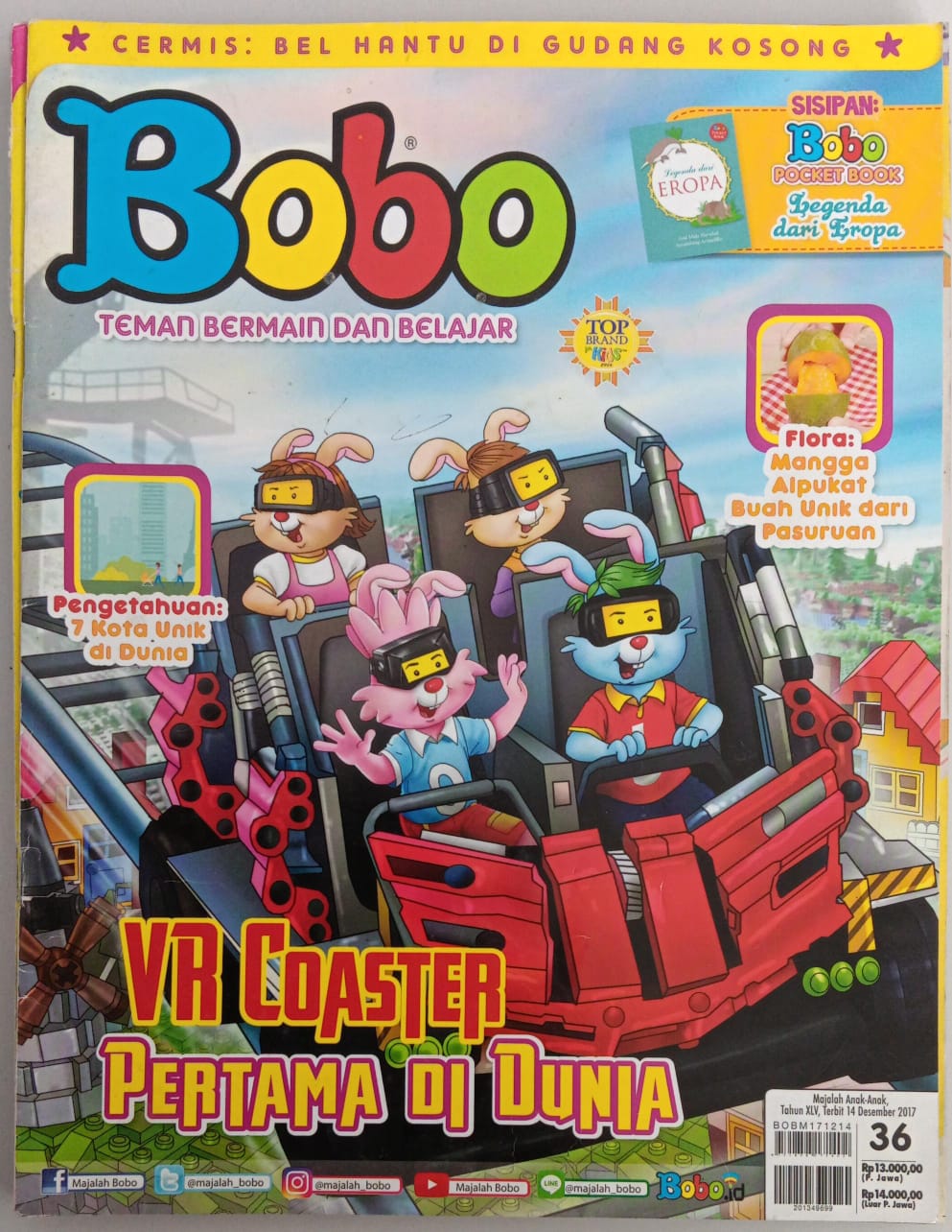 Bobo 36 - 2017 ; Teman Bermain dan Belajar