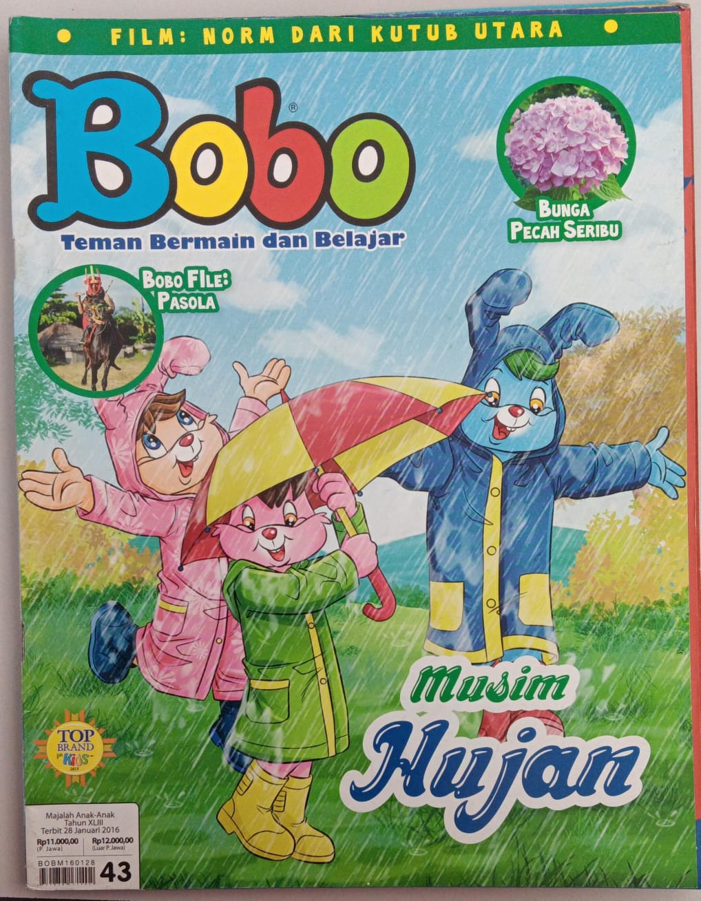 Bobo 43 - 2016 ; Teman Bermain dan Belajar