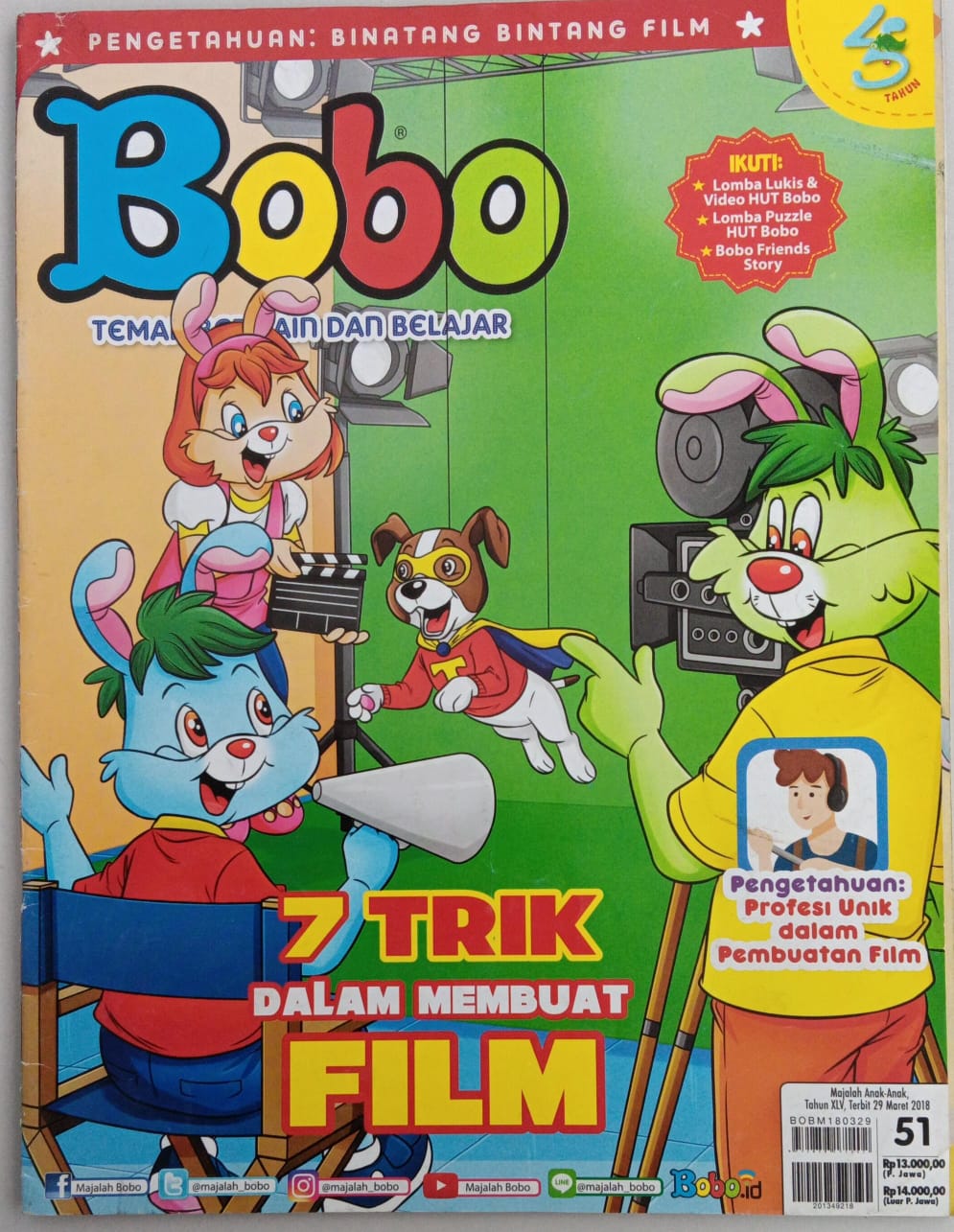 Bobo 51 - 2018 ; Teman Bermain dan Belajar
