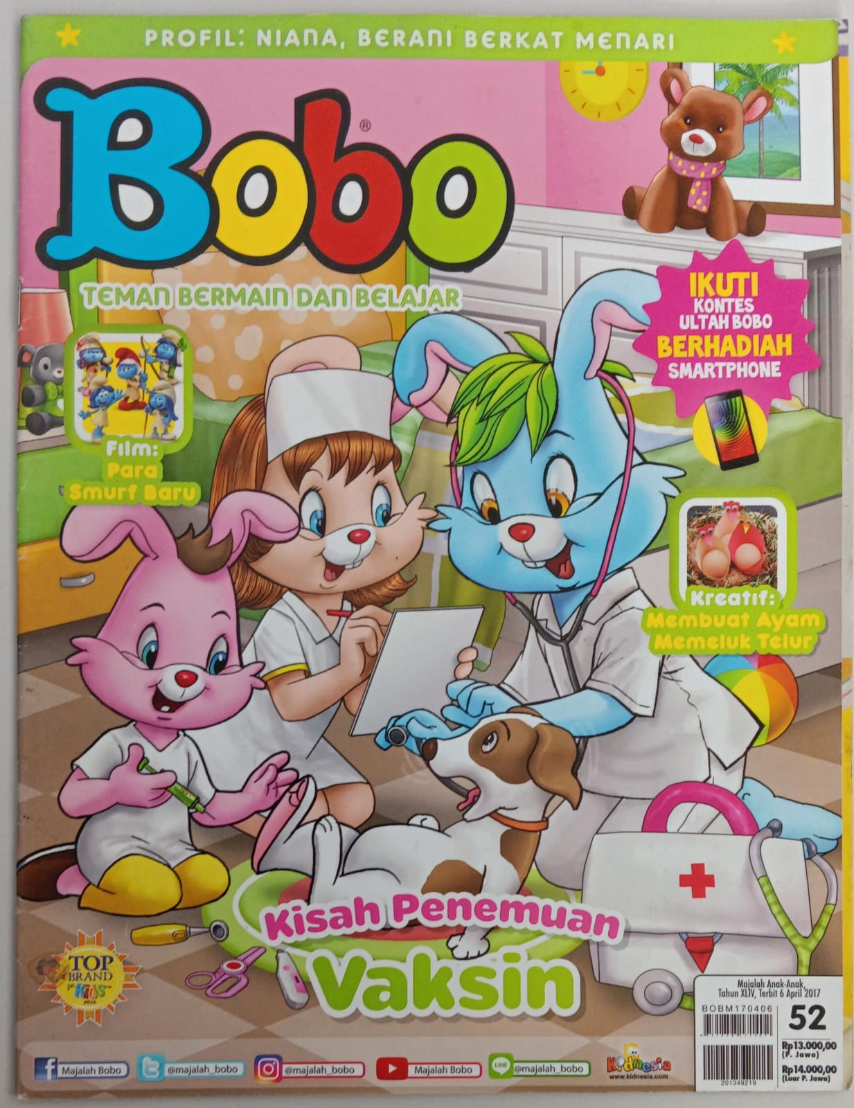 Bobo 52 - 2017 ; Teman Bermain dan Belajar