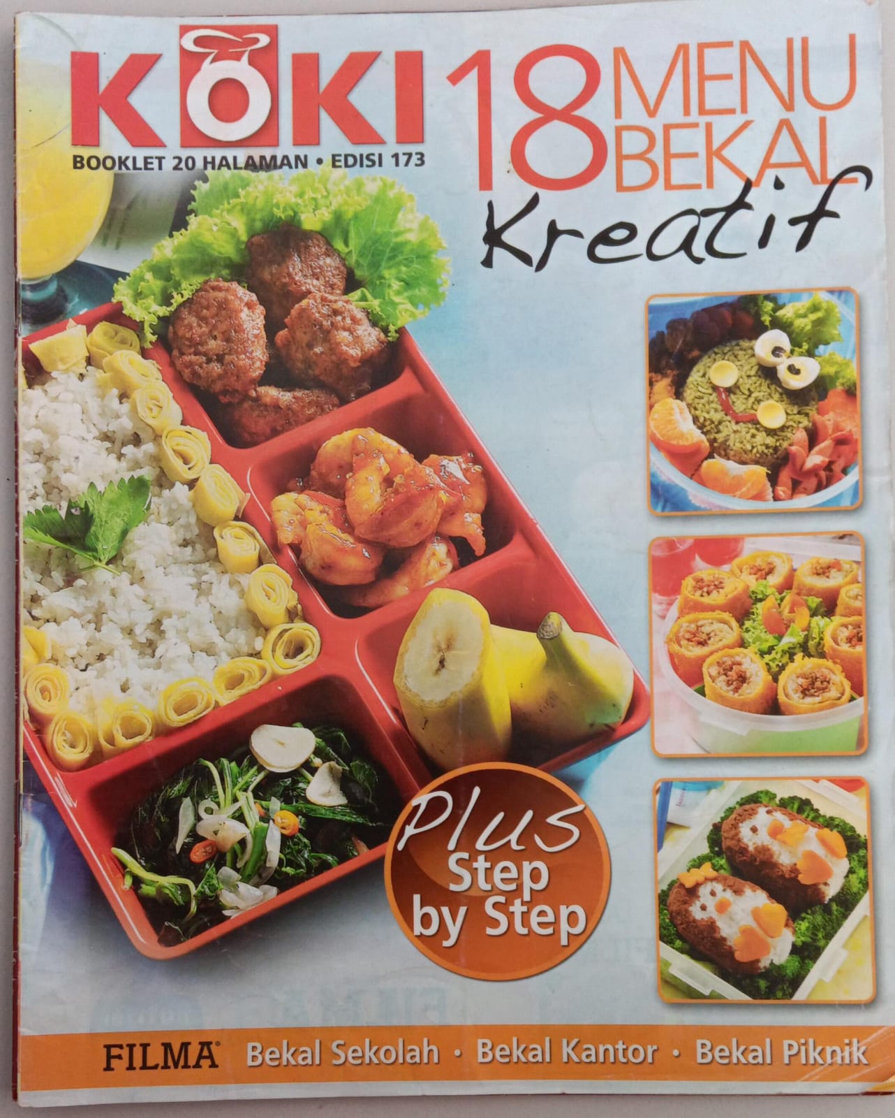 Booklet KOKI ; Edisi 173 ; 18 Menu Bekal Kreatif