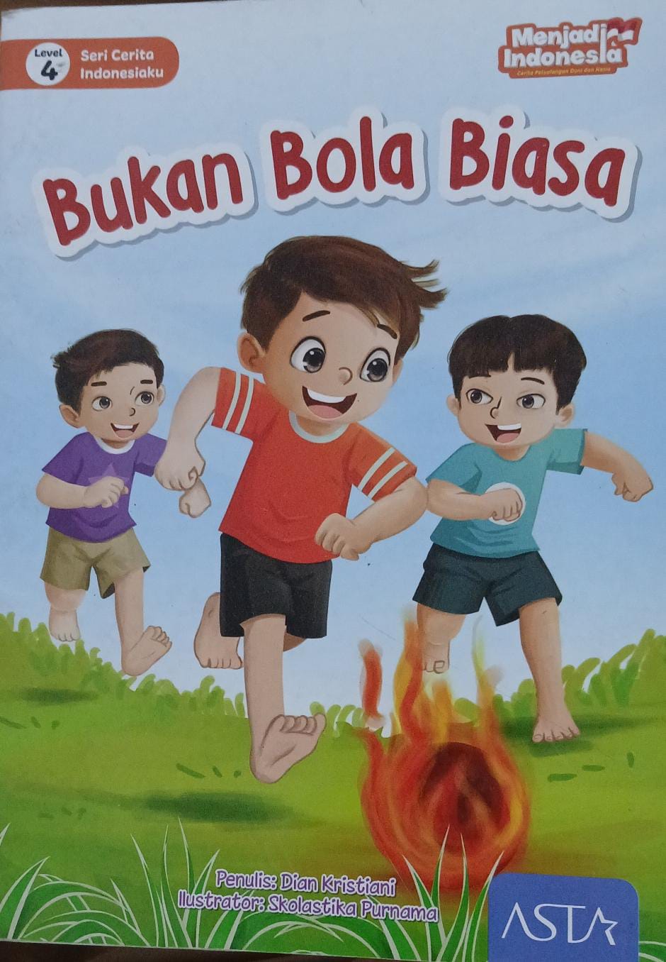 Level 4 ; Seri Cerita Indonesiaku ; Bukan Bola Biasa