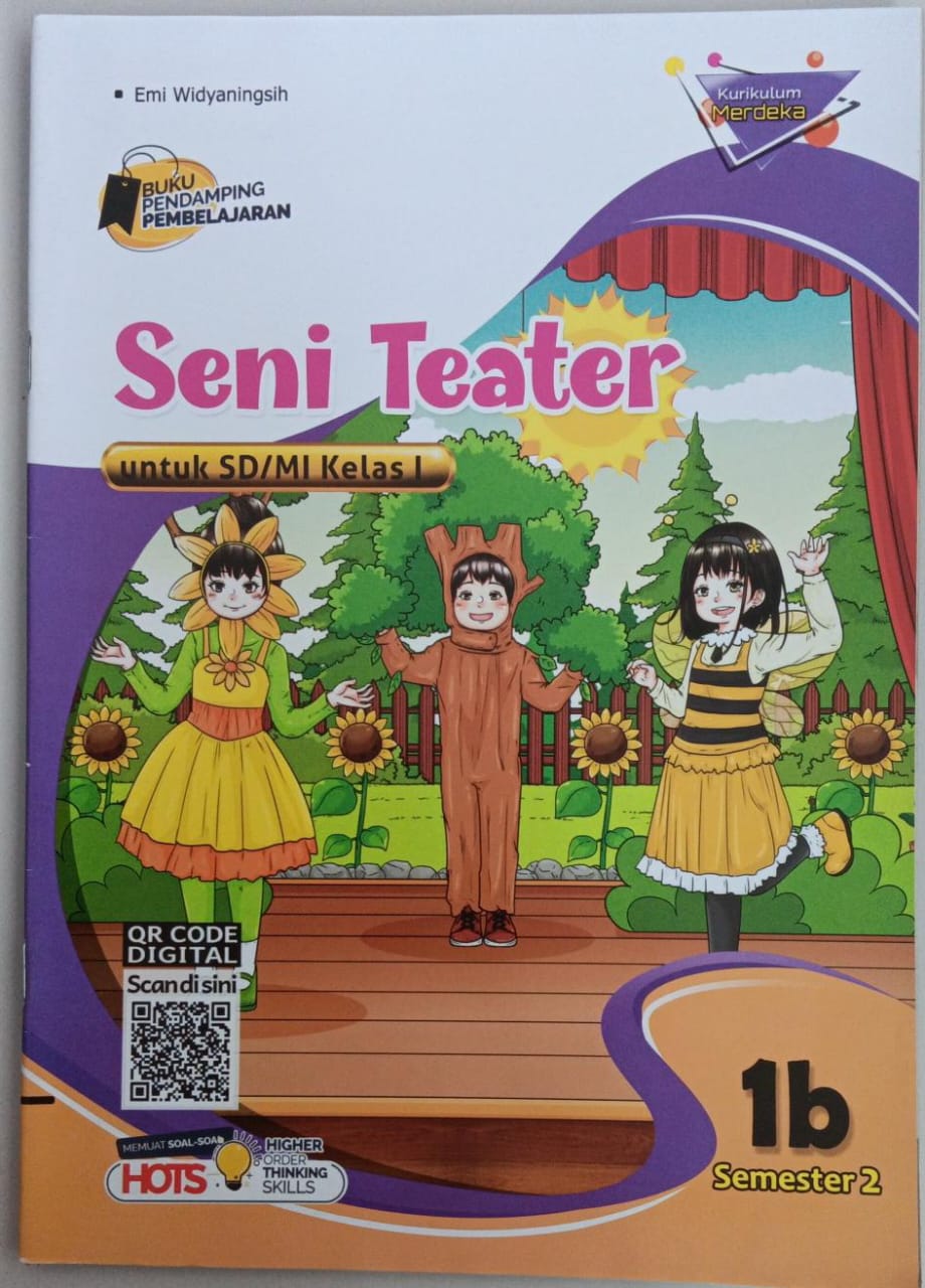 Buku Pendamping Pembelajaran ; Seni Teater ; SD/MI kelas I
