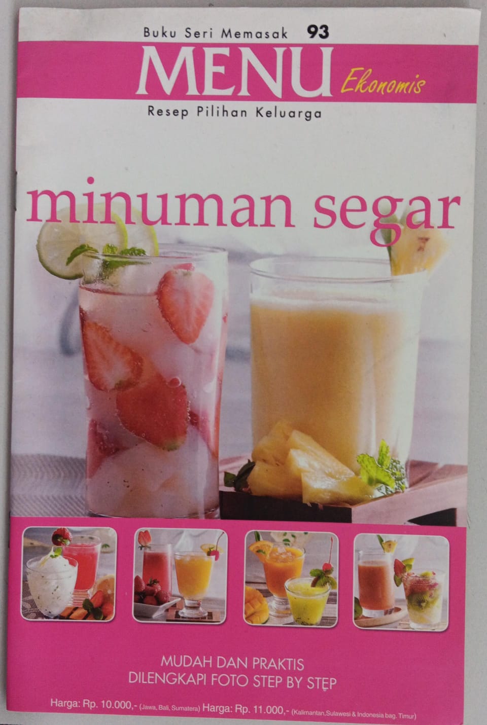 Buku Seri Memasak ; 93 ; Menu Ekonomis ; Minuman Segar