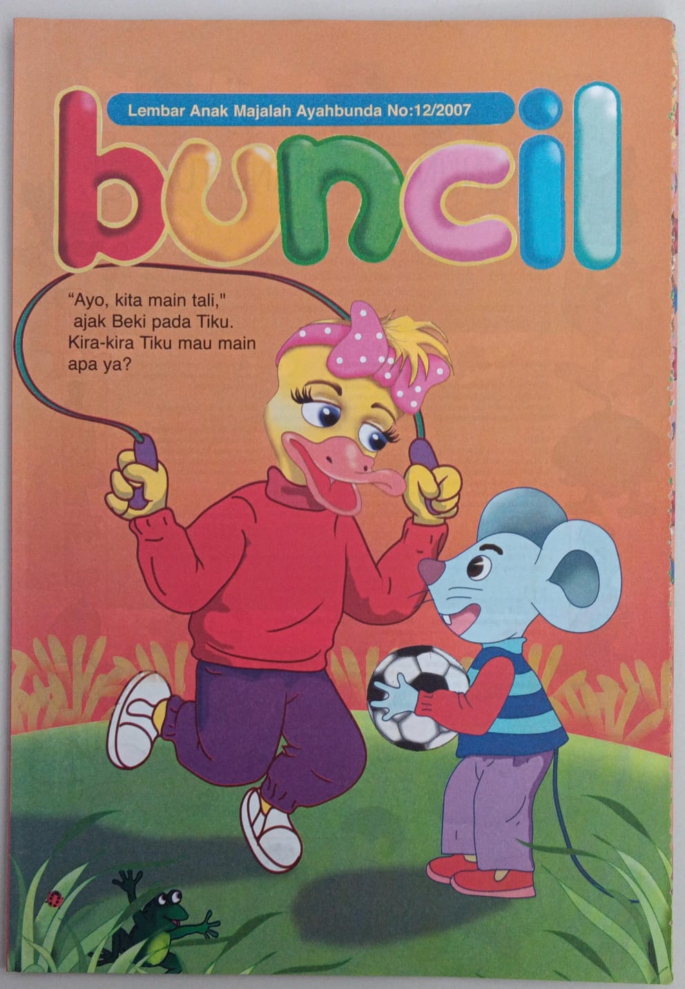 Buncil ; Lembar Anak Majalah Ayahbunda No:12/2007