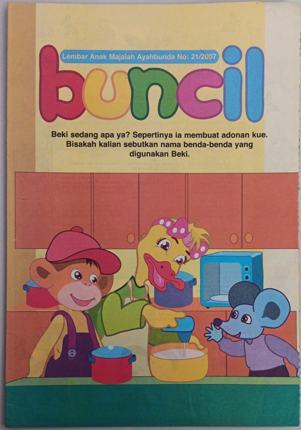 Buncil ; Lembar Anak Majalah Ayahbunda No:21/2007