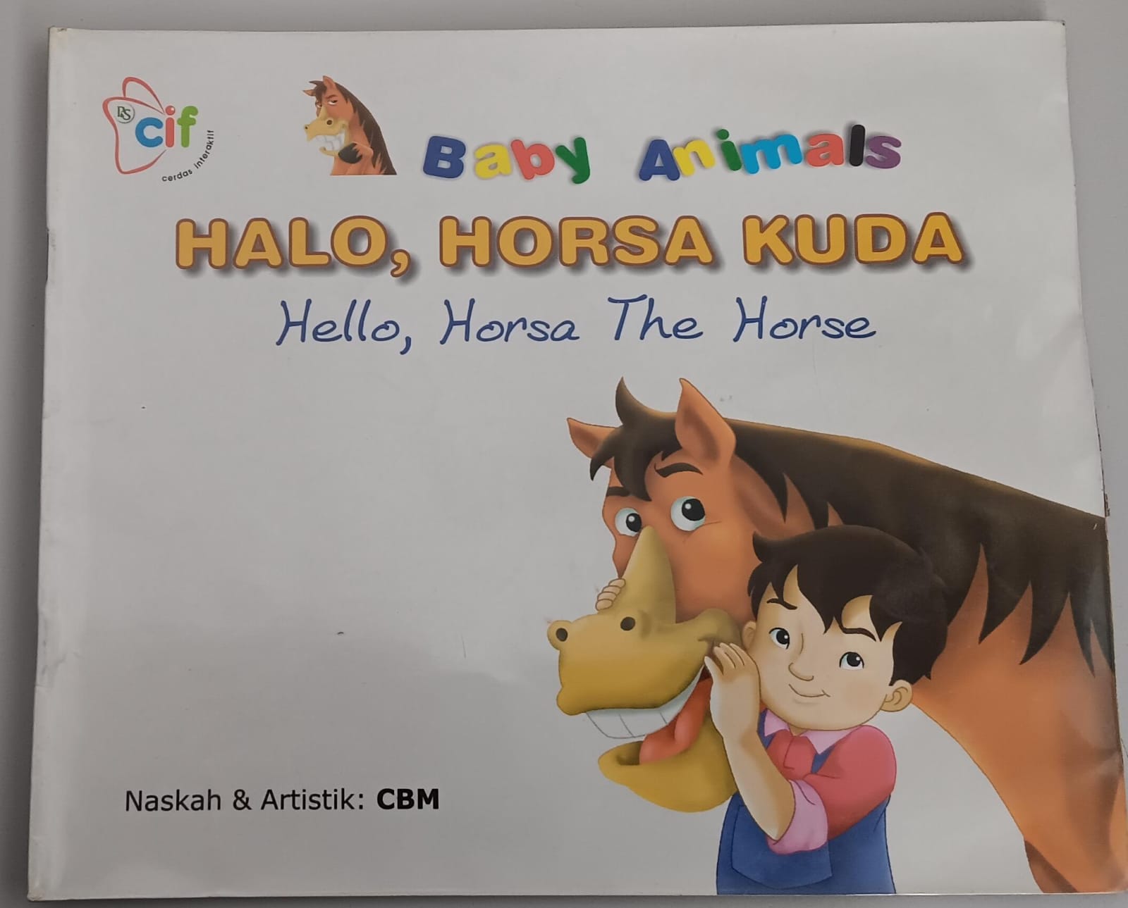 Cerdas Interaktif ; Baby Animals ; Halo, Horsa Kuda