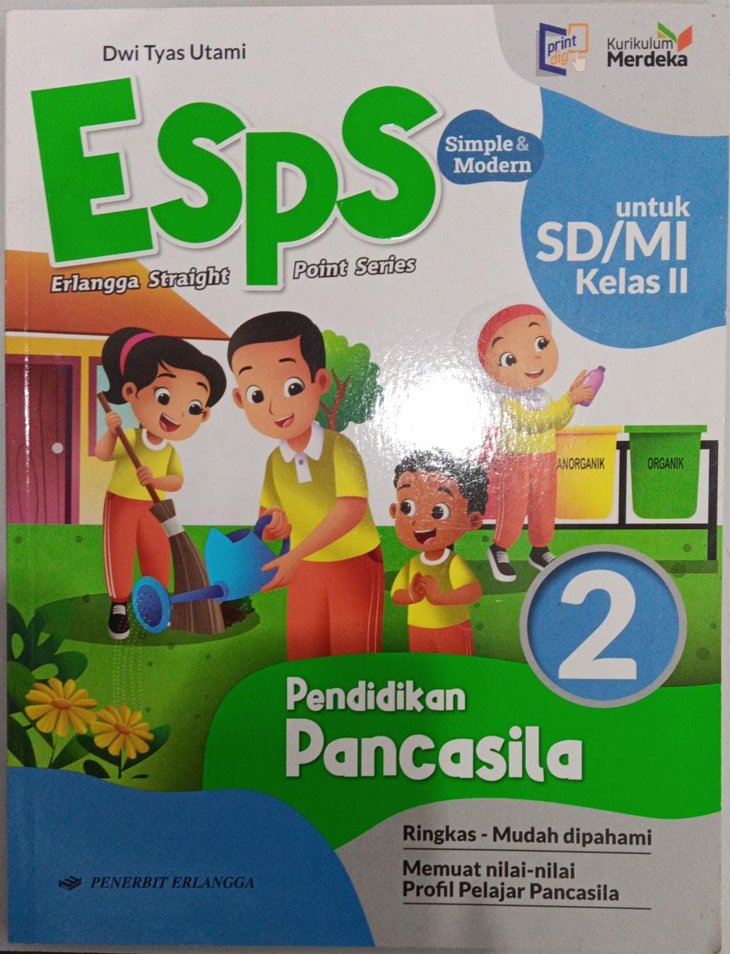 ESPS ; Erlangga Straight Point Series ; Pendidikan Pancasila 2; untuk SD/MI kelas II