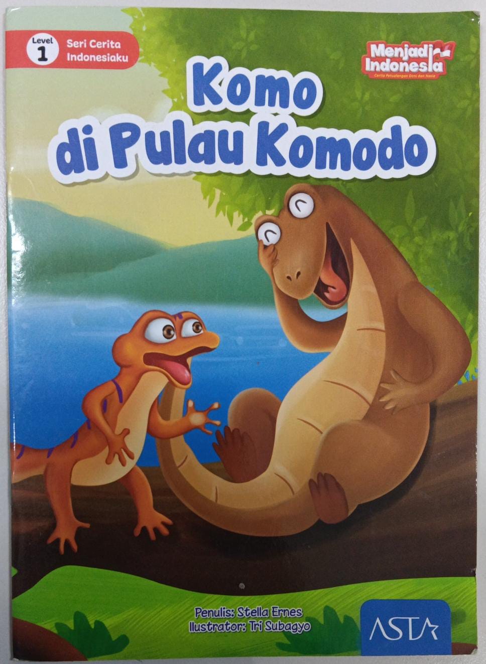Level 1 ; Seri Cerita Indonesiaku ; Komo di Pulau Komodo