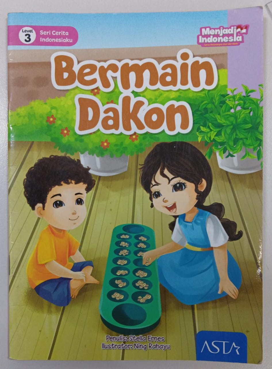 Level 3 ; Seri Cerita Indonesiaku ; Bermain Dakon