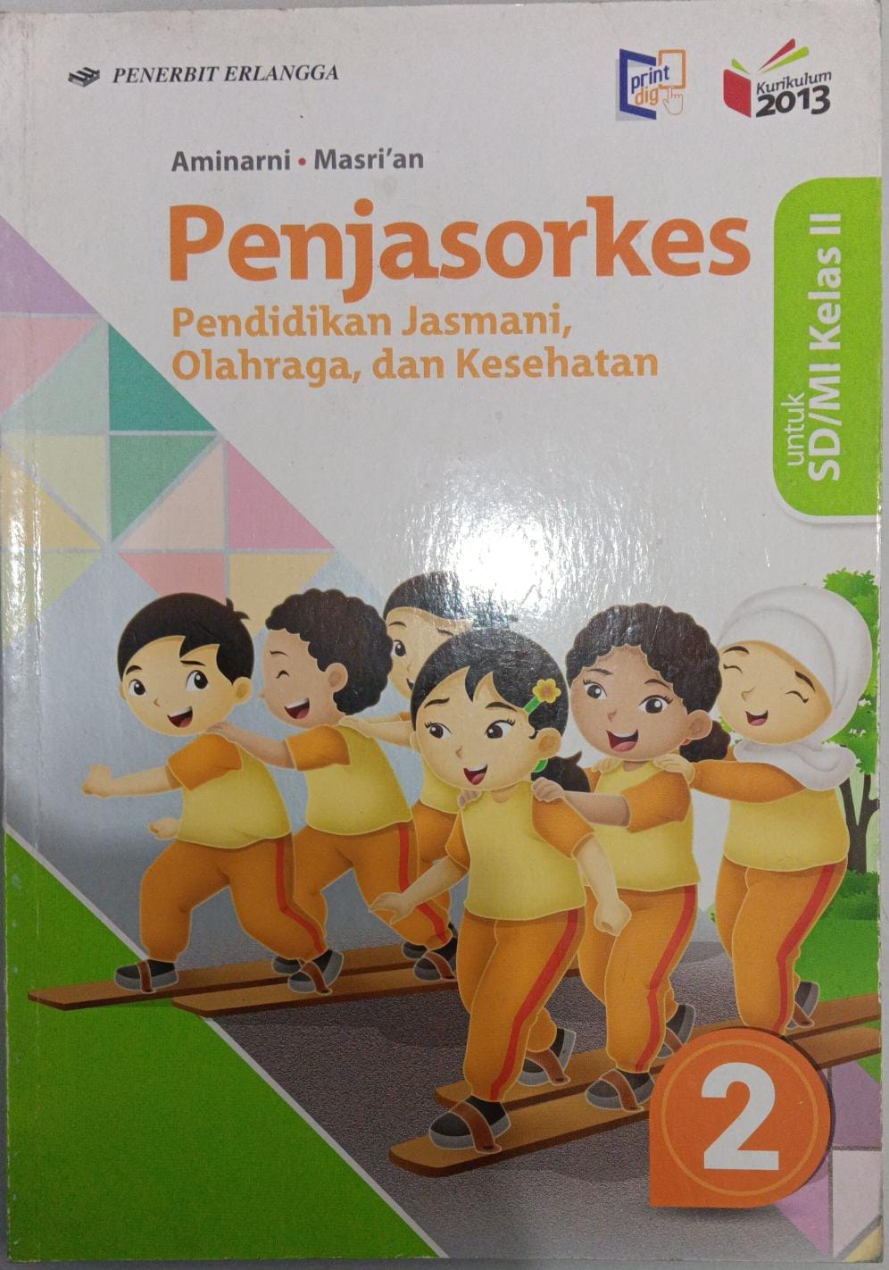 Penjasorkes 2 ; Pendidikan Jasmani, Olahraga, dan Kesehatan ; untuk SD/MI kelas II
