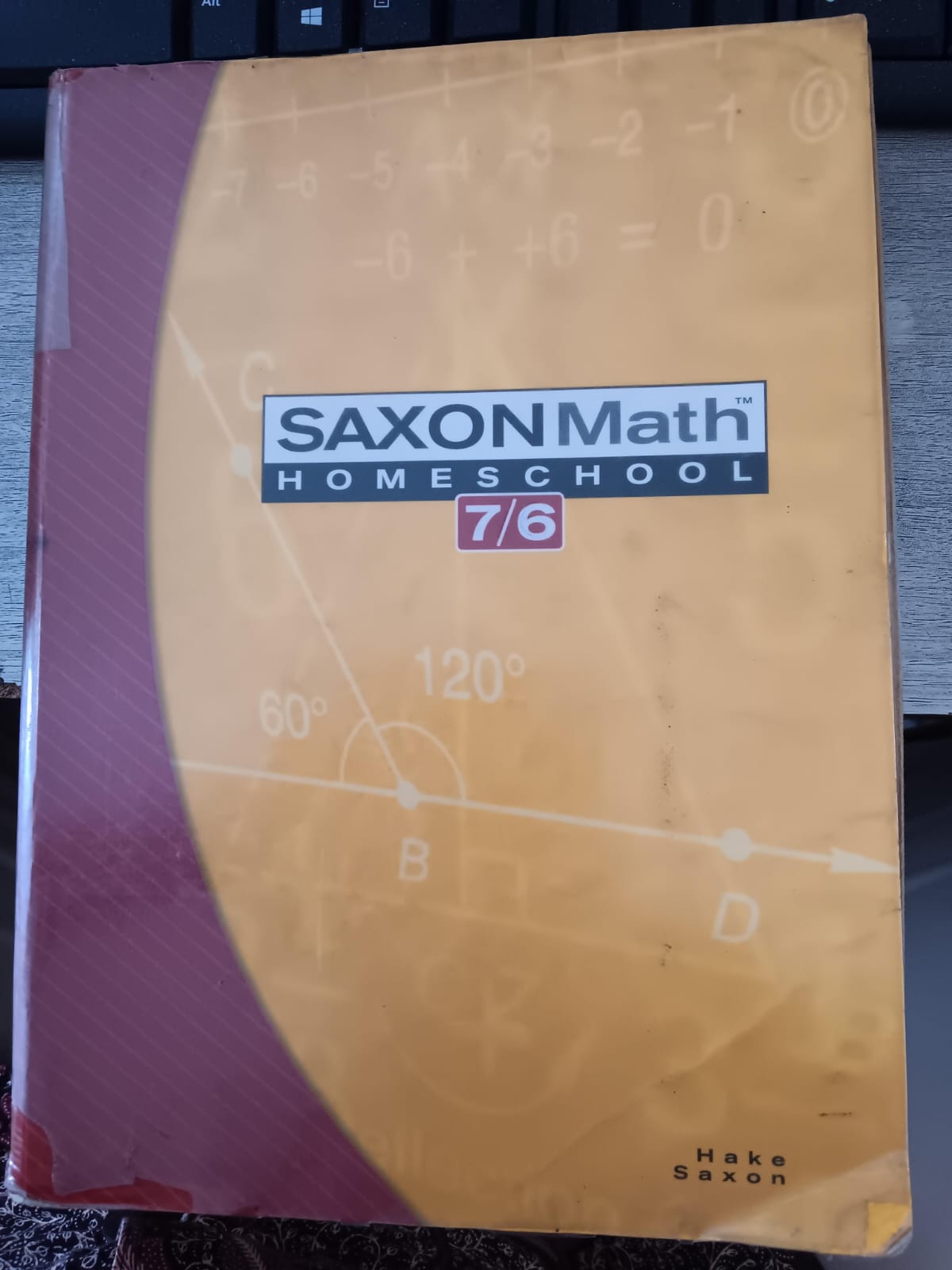 SaxonMath Homeschool 7/6
