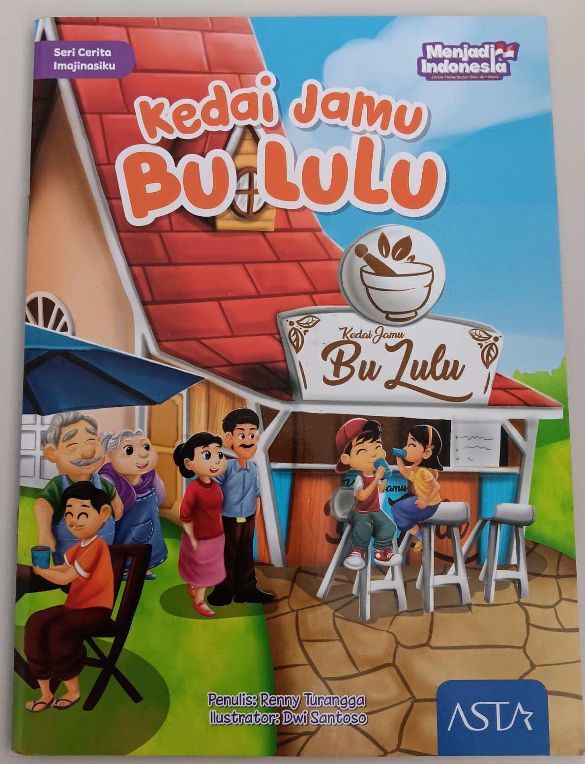 Seri Cerita Imajinasiku ; Kedai Jamu Bu Lulu