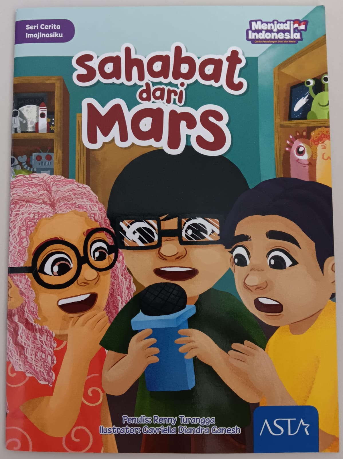Seri Cerita Imajinasiku ; Sahabat dari Mars
