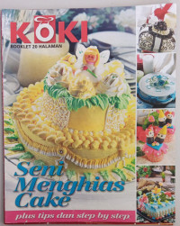 Booklet KOKI ; Seni Menghias Cake