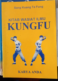 Kitab Wasiat Ilmu Kungfu